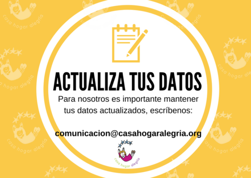 ¡Actualiza tu Datos!