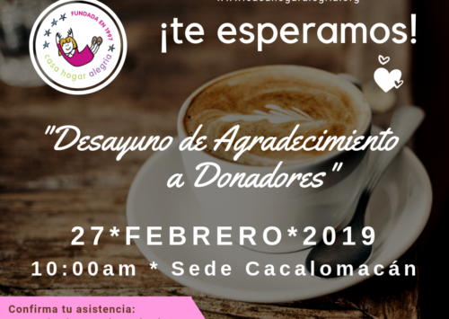 Desayuno de Agradecimiento