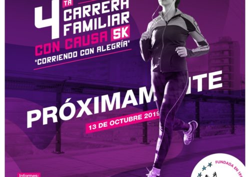 4ta Carrera 5K “corriendo con alegría” 2019
